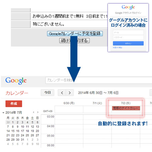 グーグルカレンダー