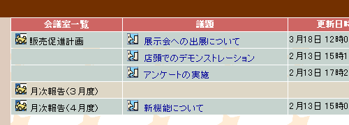 会議室の画像